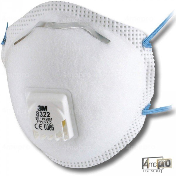 3 M Masque anti poussière FFP2 - avec soupape - Blanc - Masques de  Protection Respiratoirefavorable à acheter dans notre magasin