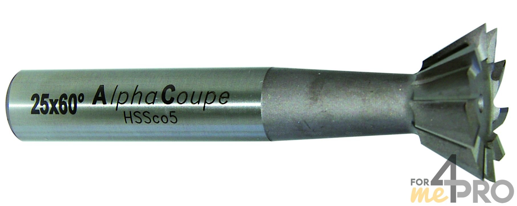 Fraise cônique HSSE 45° - cône direct - Usinage acier 1400 N