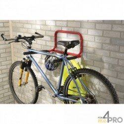 Porte Vélo Mural pour 1 vélo DIY MORE Range Vélo Pliable Rapide et Facile à  Utiliser Silicone Protège Jantes Max18 kg Blanc - Cdiscount Auto