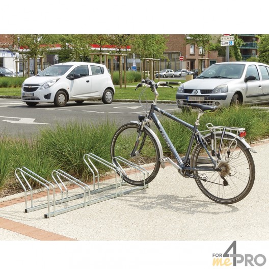 Râtelier 2 vélos Système range-vélo support pour bicyclette en