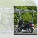 Extension pour abri galvanisé pour vélos, motos, scooters 4,4m²