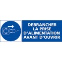 https://www.4mepro.com/27190-medium_default/panneau-rectangulaire-debrancher-la-prise-alimentation-avant-ouvrir.jpg