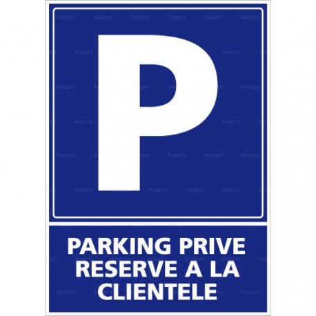 ▷ Panneau Parking Réservé