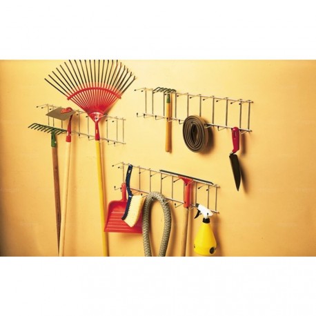 Support mural porte outils 6 crochets - 4mepro