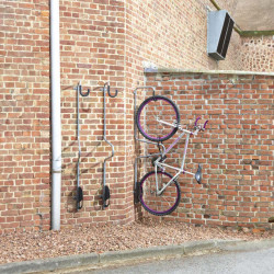 Range vélo mural individuel "antivol"