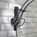 Crochet vélo mural avec suspension par roue avant - 1 vélo